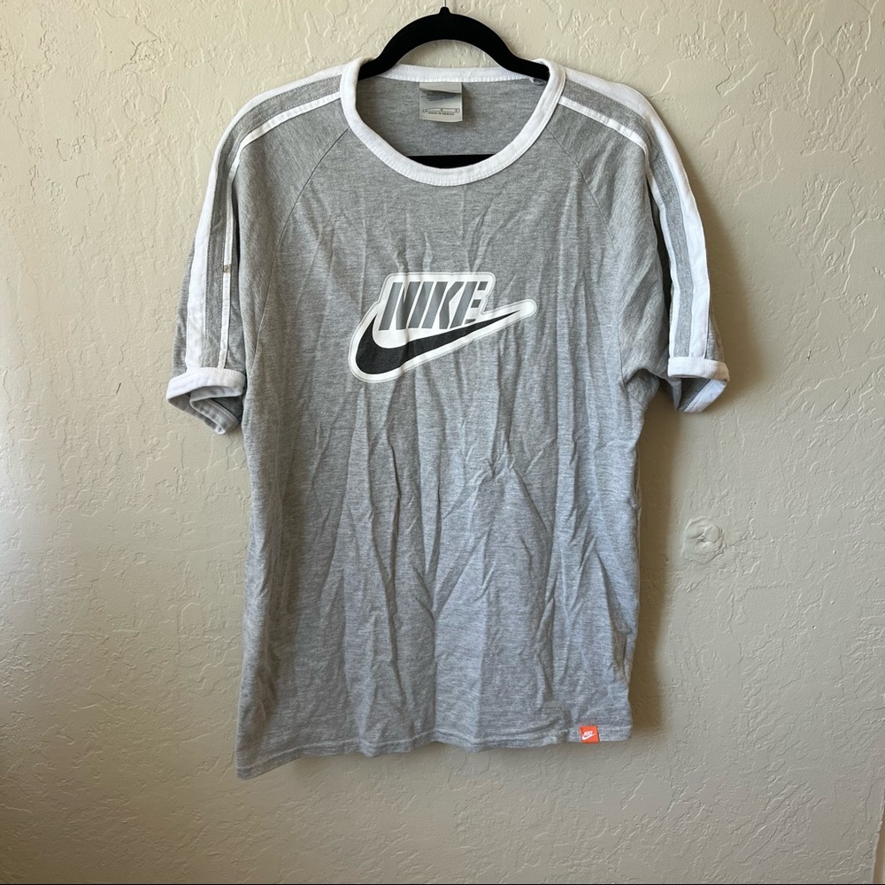 Nike Y2K Grey Vintage Top